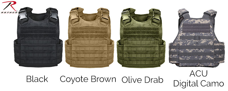 Tactical Gear - MOLLE Plate Carrier Vest