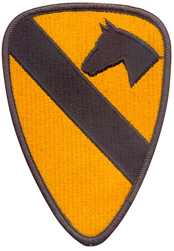 Stock Military Patch - First Calvary