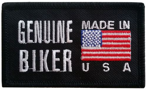 Stock Biker Patch - Genuine Biker