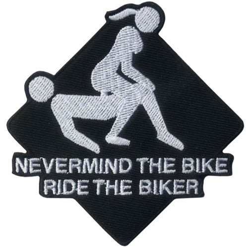 Stock Biker Patch - Nevermind the Bike